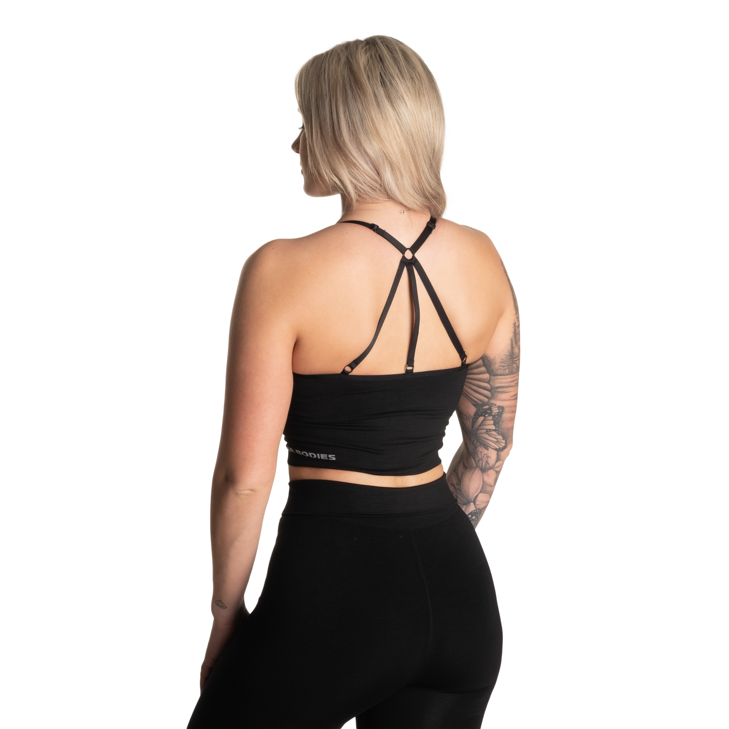 Better Bodies Astoria seamless bra, Black Melange
