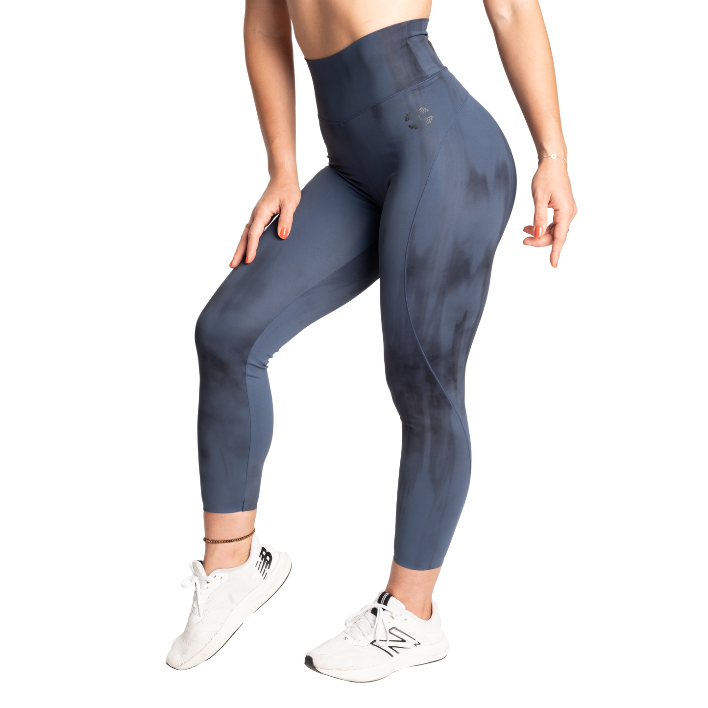Better Bodies High Waist leggings, Sky Blue Grunge