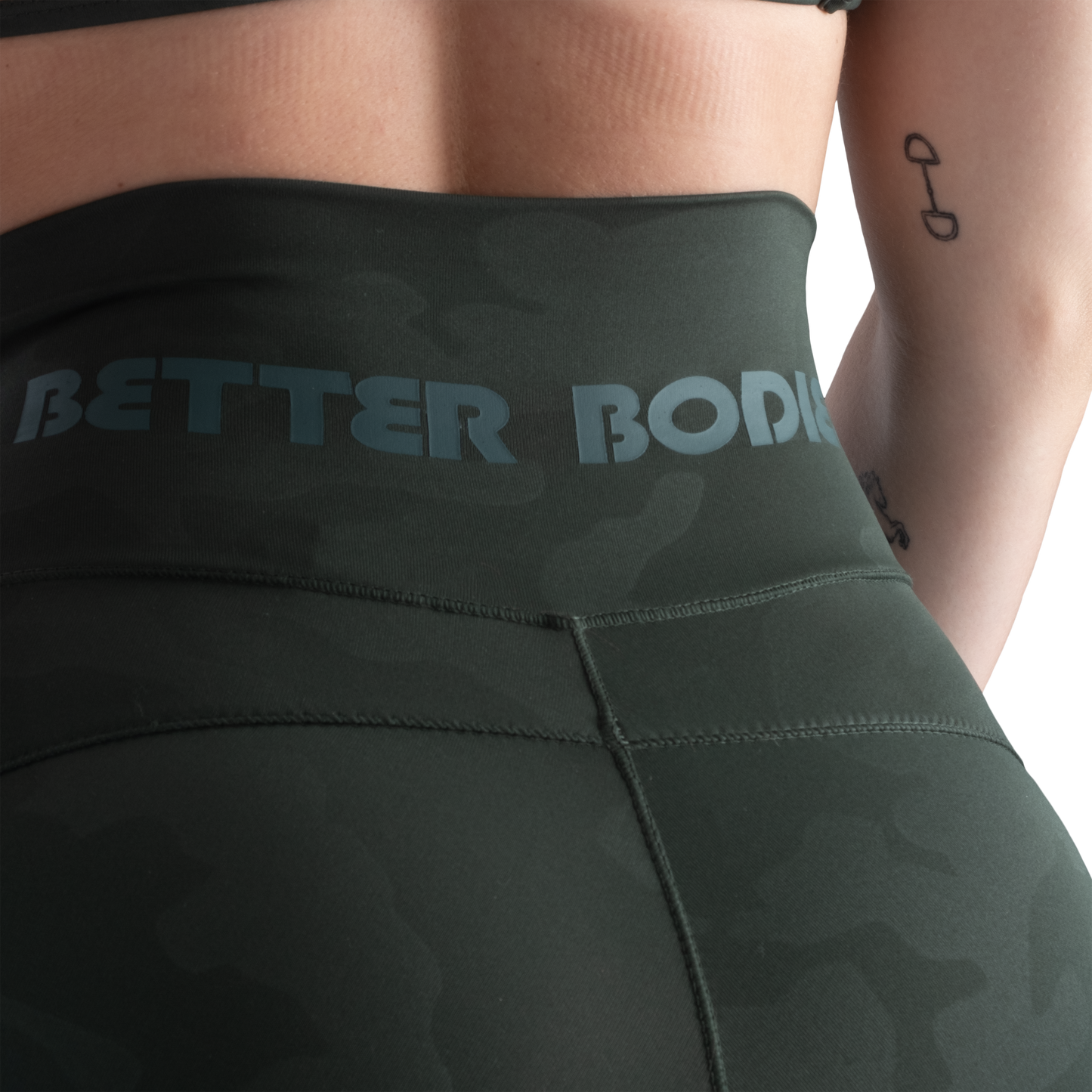 Better Bodies High Waist leggings, Deep Forest Camo, UUTUUS!