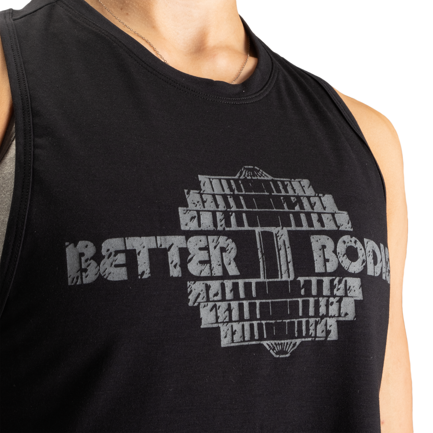Better Bodies Empire Loose Racerback, Black