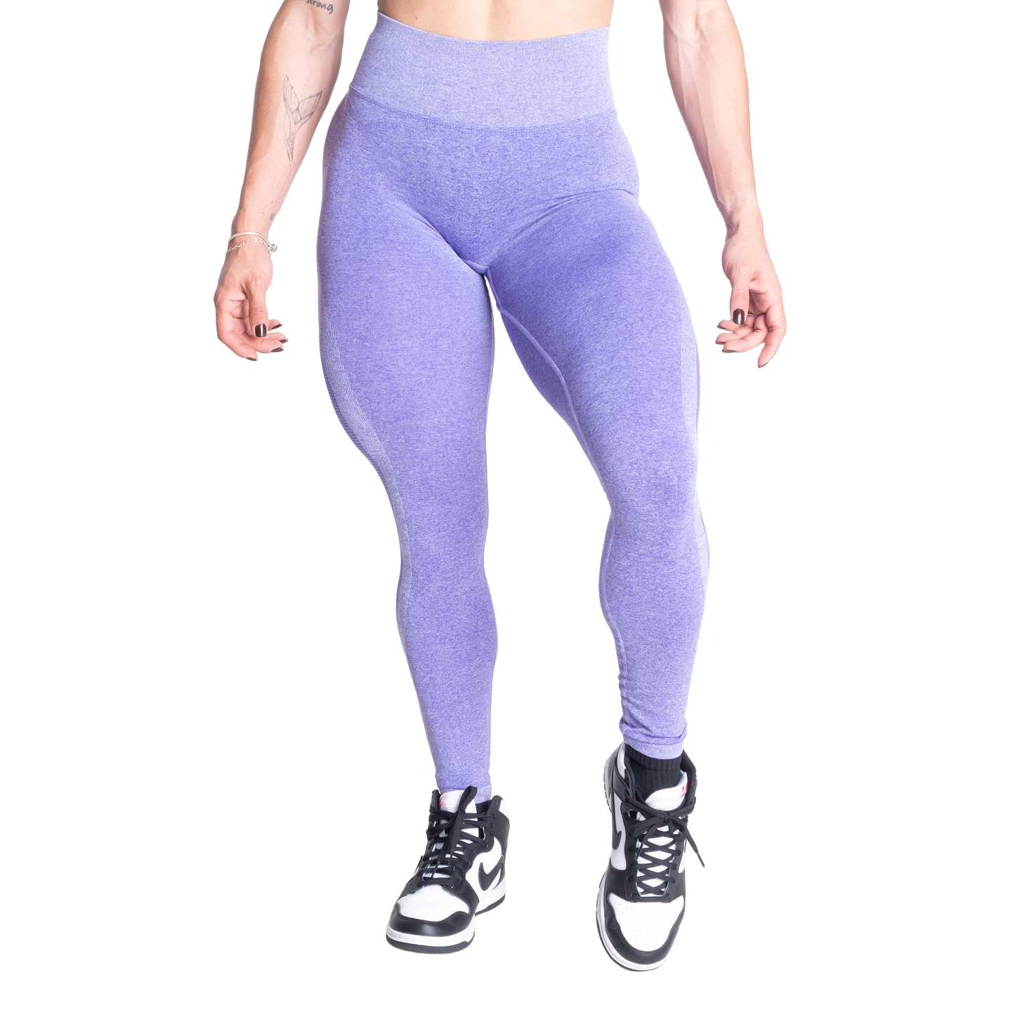 Better Bodies Curve Scrunch Leggings, Athletic Purple