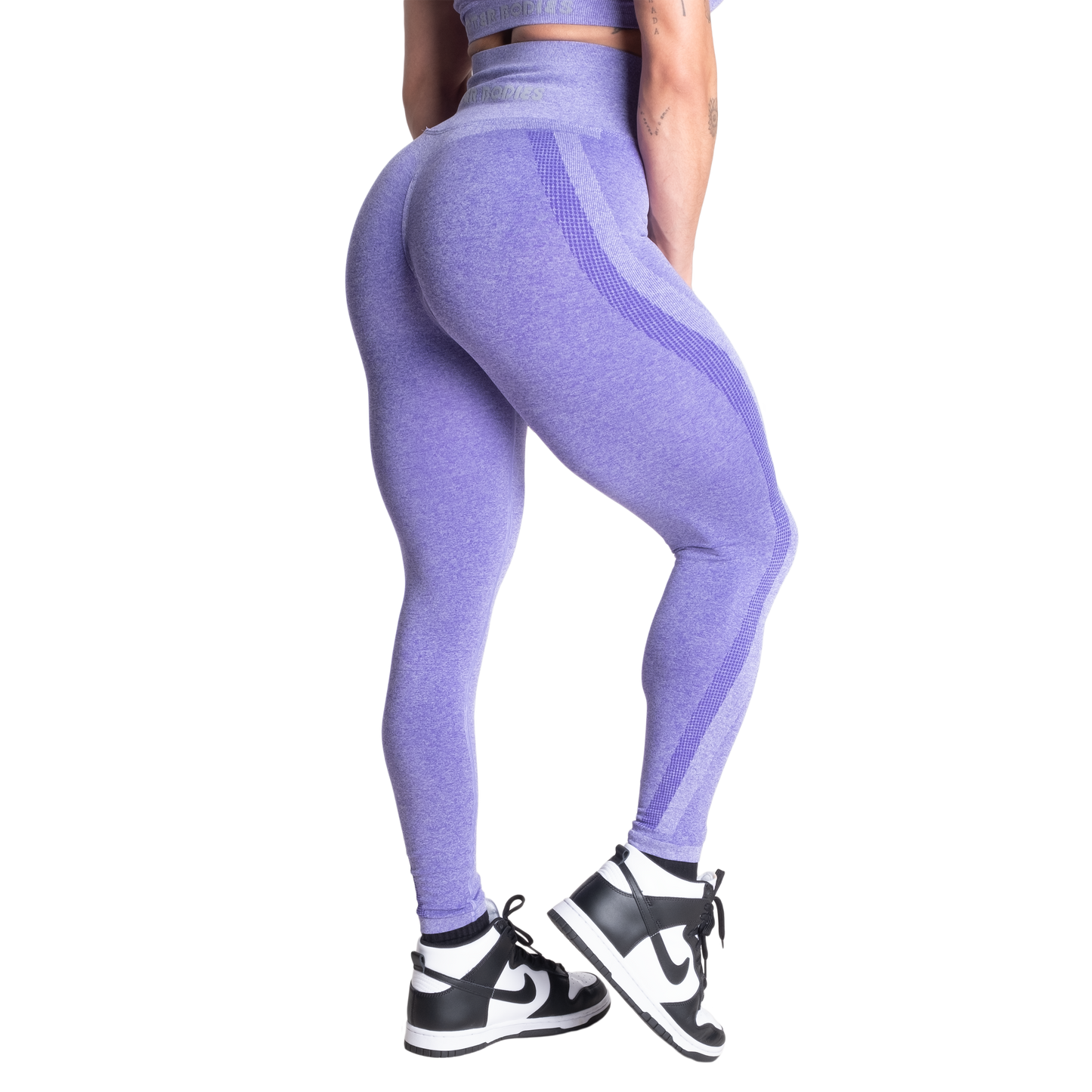 Better Bodies Curve Scrunch Leggings, Athletic Purple