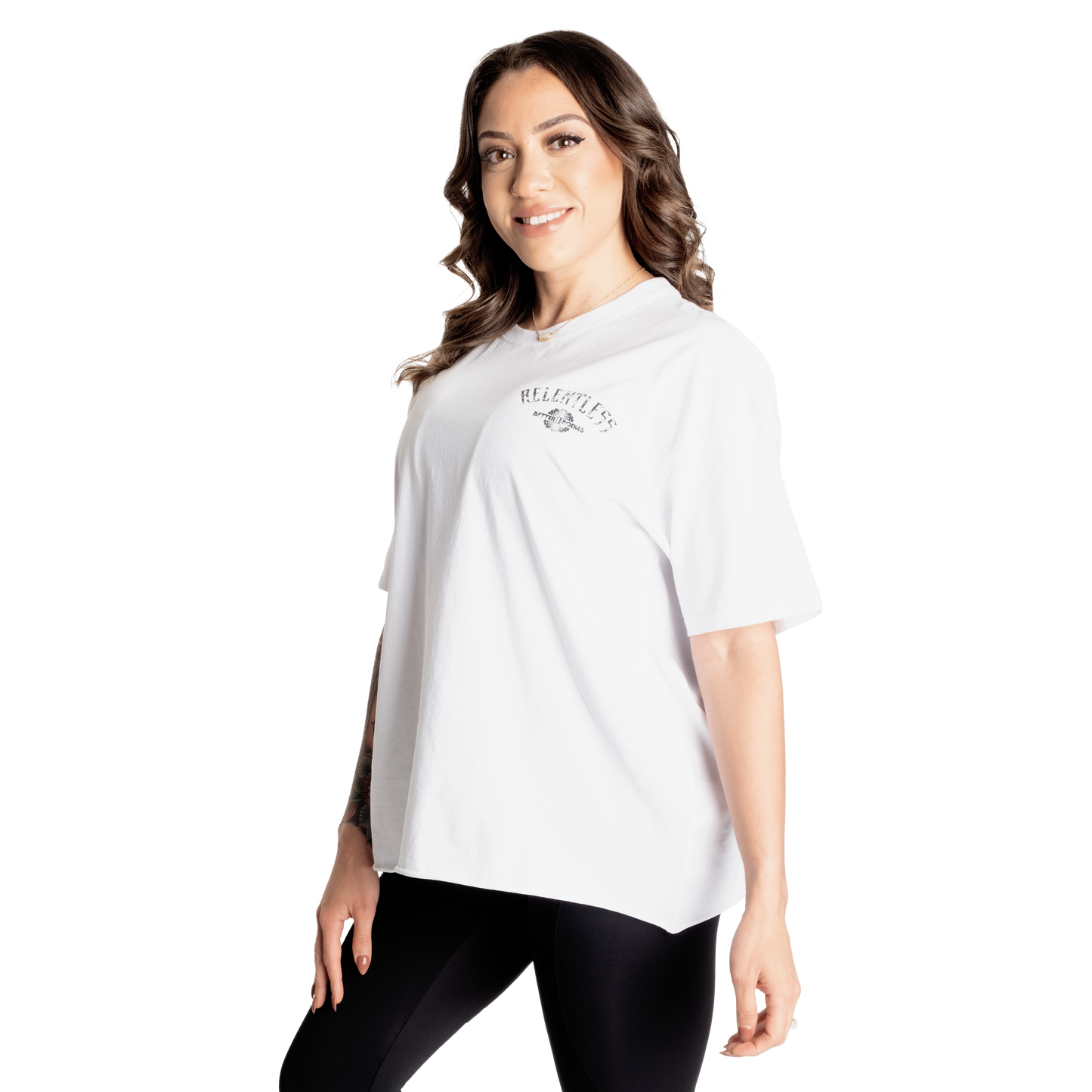Better Bodies Relentless Oversized Tee, White