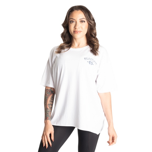 Better Bodies Relentless Oversized Tee, White