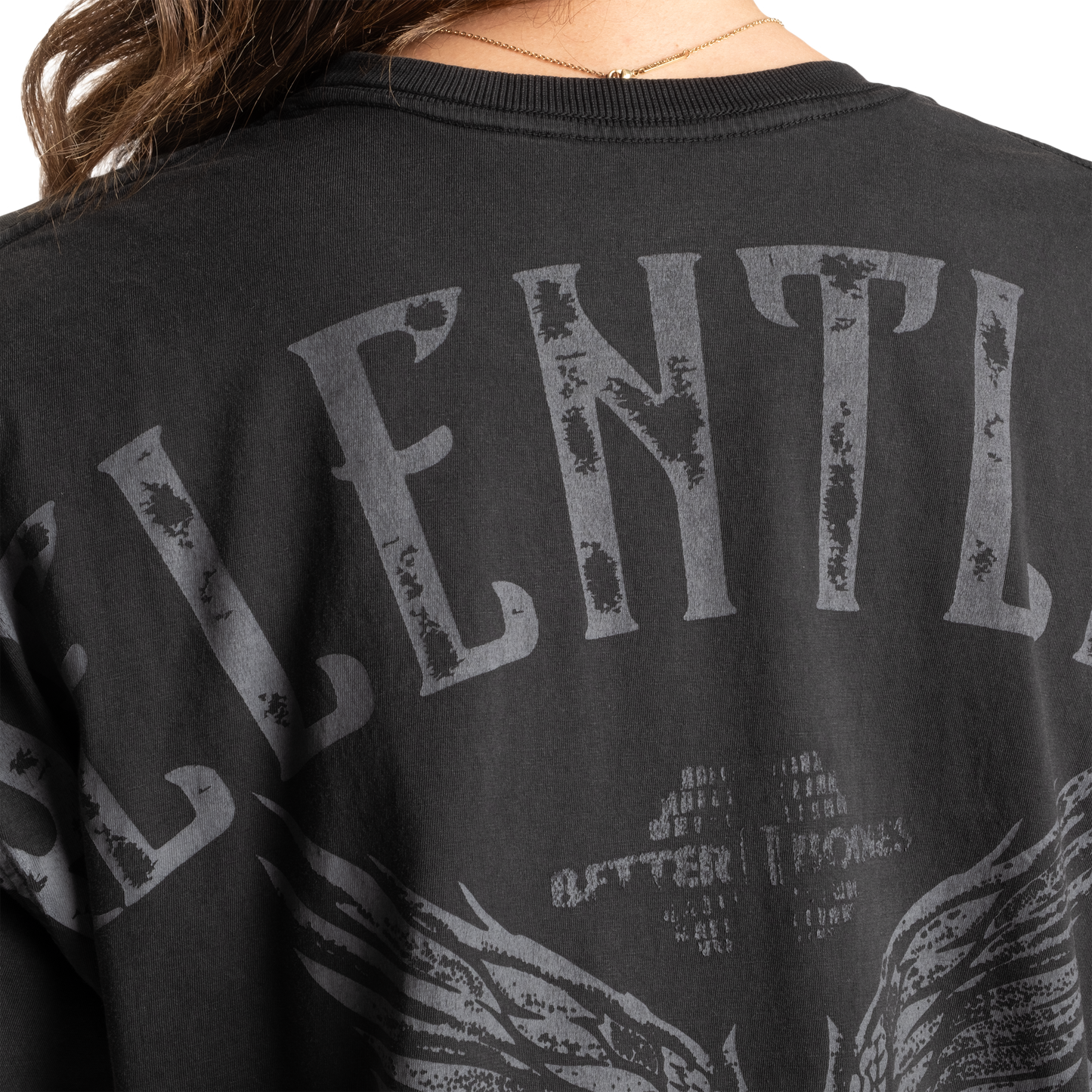 Better Bodies Relentless Oversized Tee, Washed Black