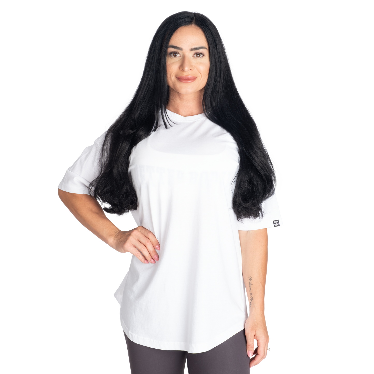 Better Bodies Oversized Tee, White