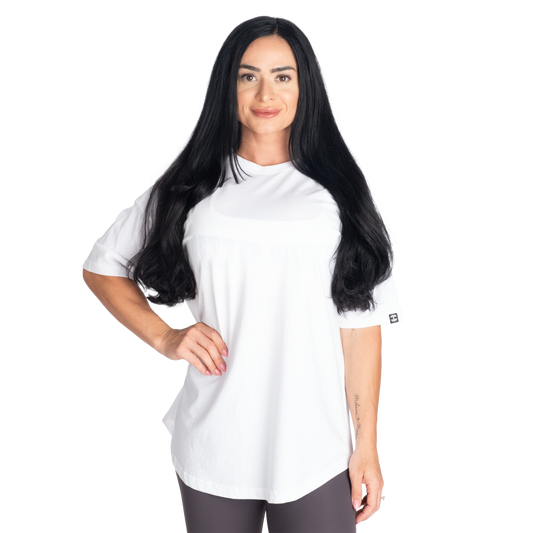 Better Bodies Oversized Tee, White