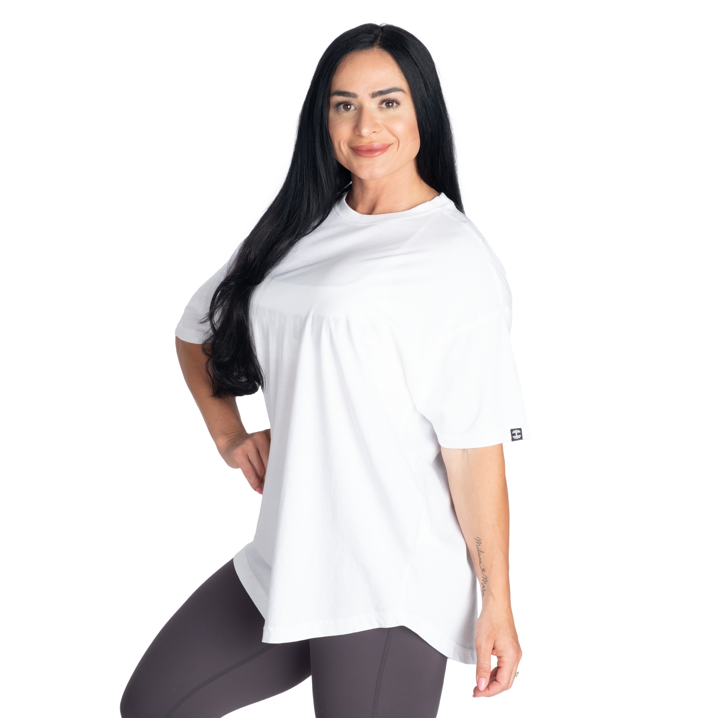 Better Bodies Oversized Tee, White