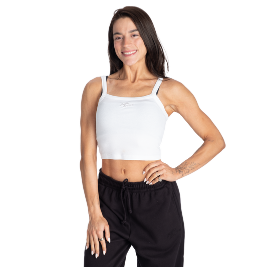 Better Bodies Ribbed Tank, White