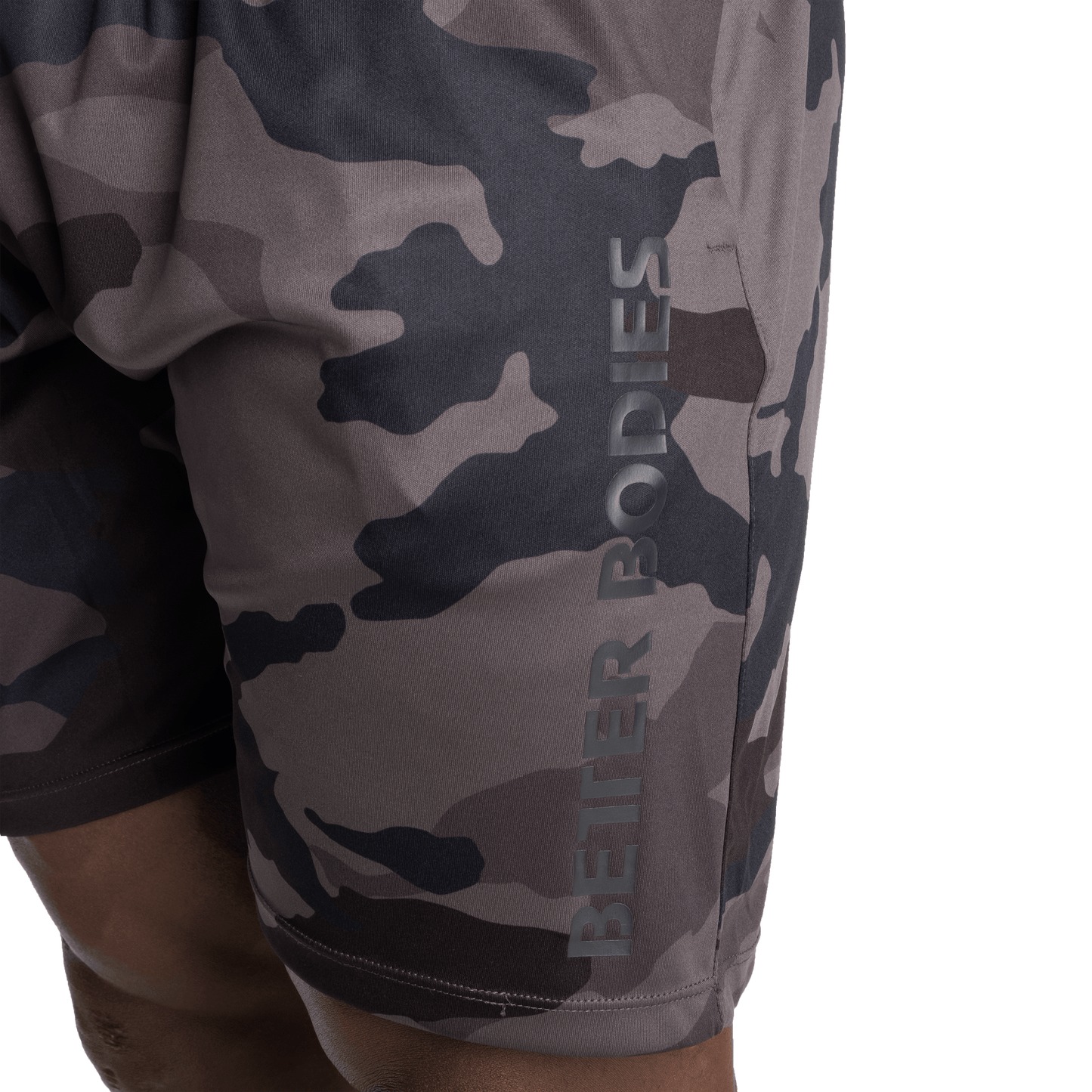 Better Bodies Loose Function Shorts, Dark Camo