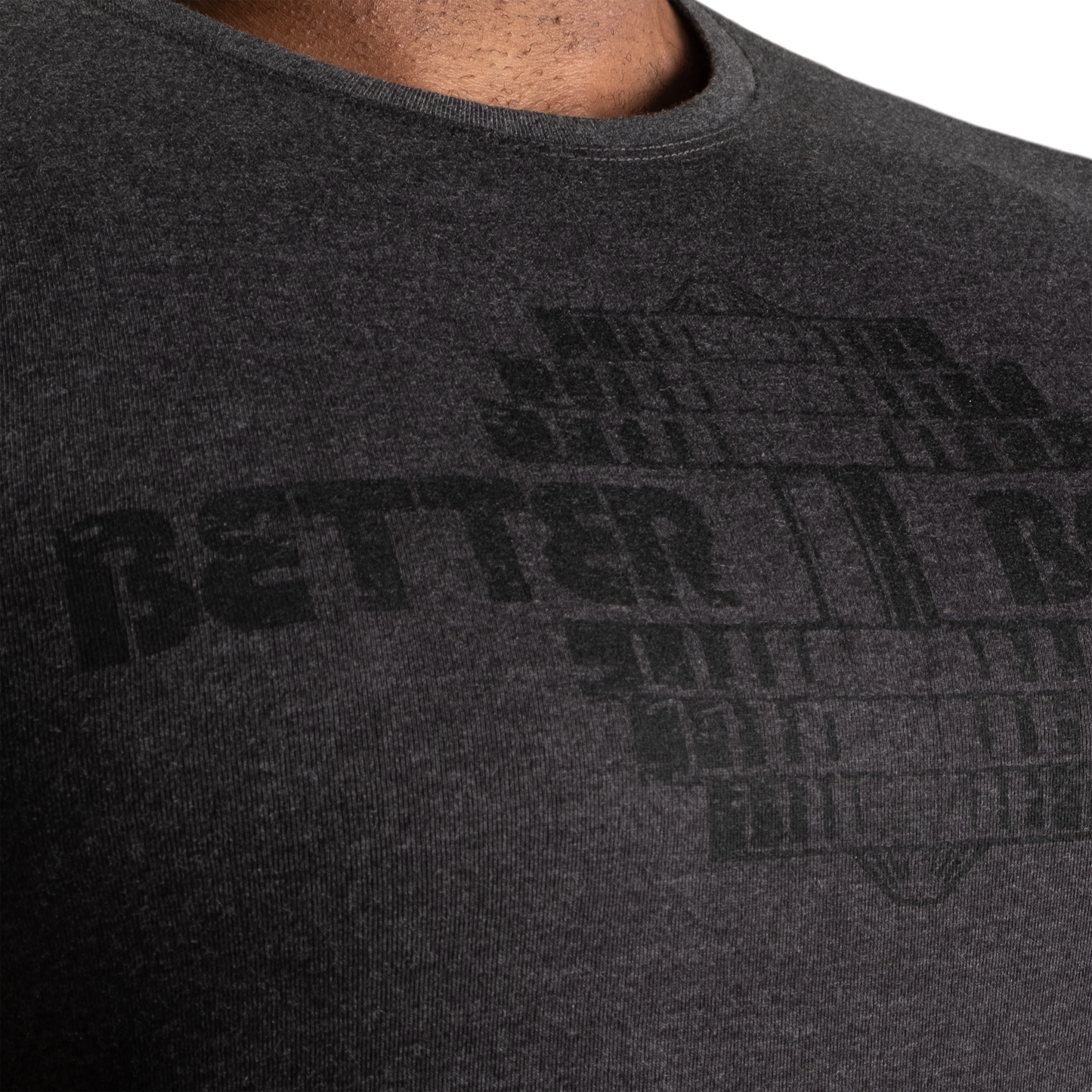 Better Bodies Recruit Tee, Dark Grey Melange