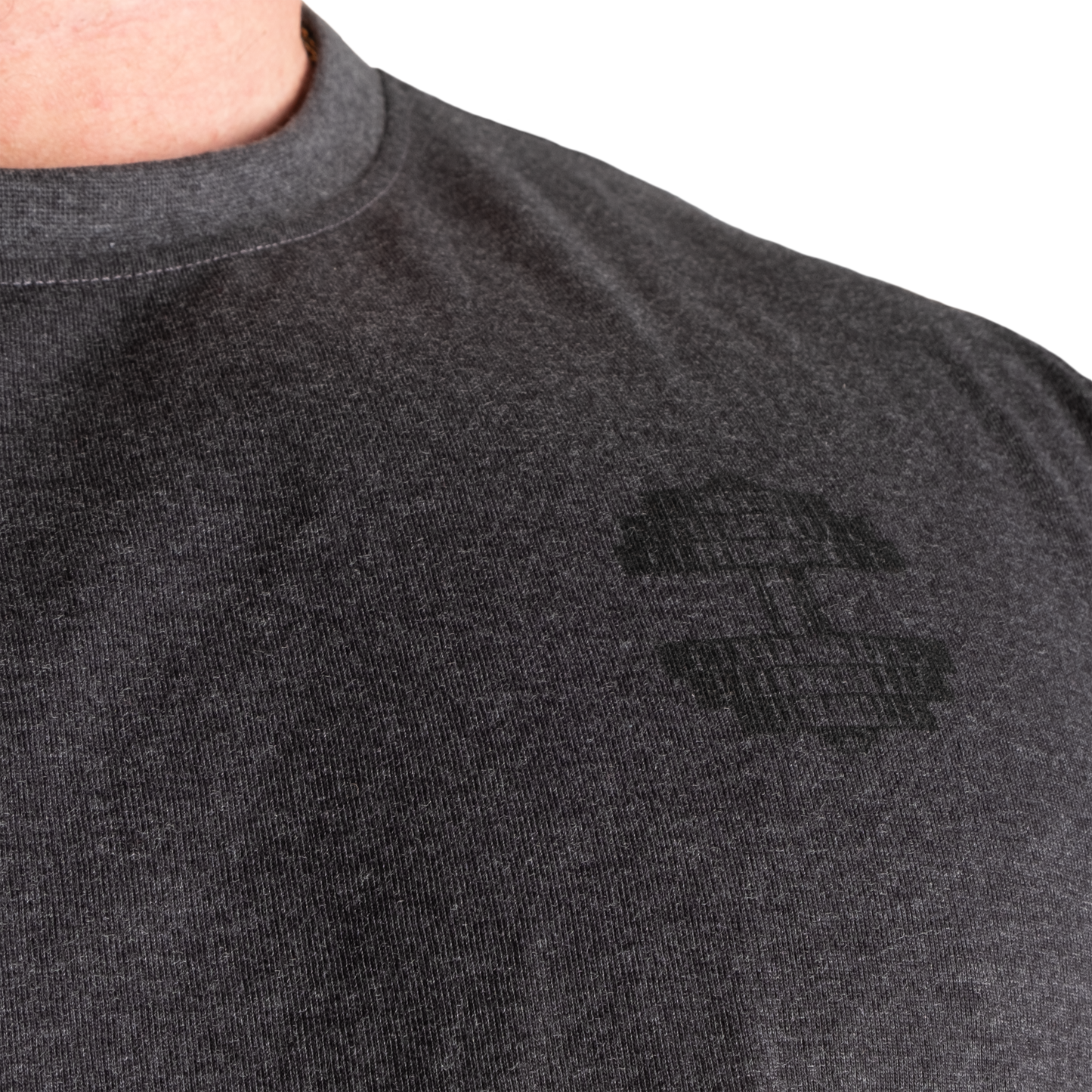 Better Bodies Union Iron Tee, Army Grey melange