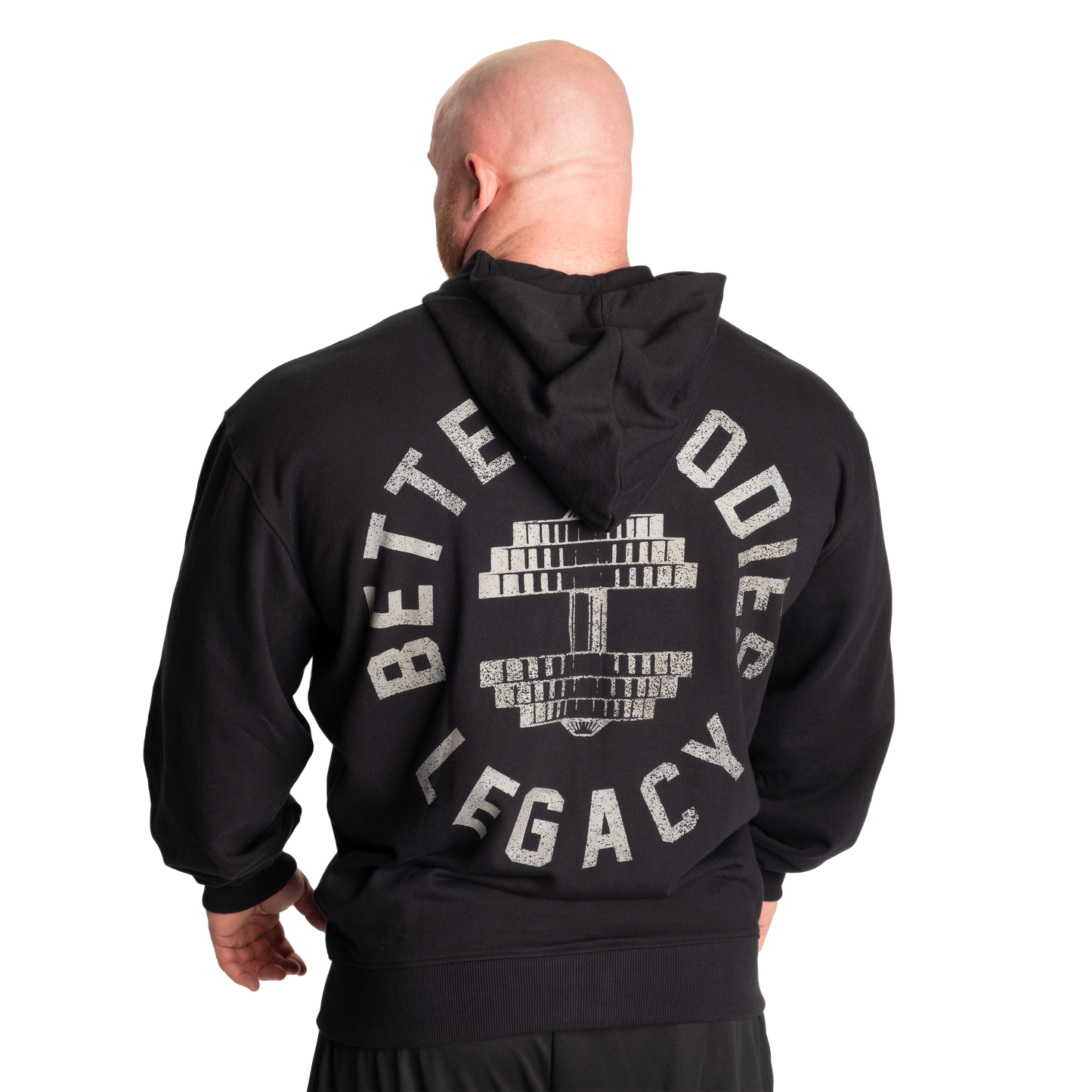 Better Bodies Legacy Standard Hood, Black