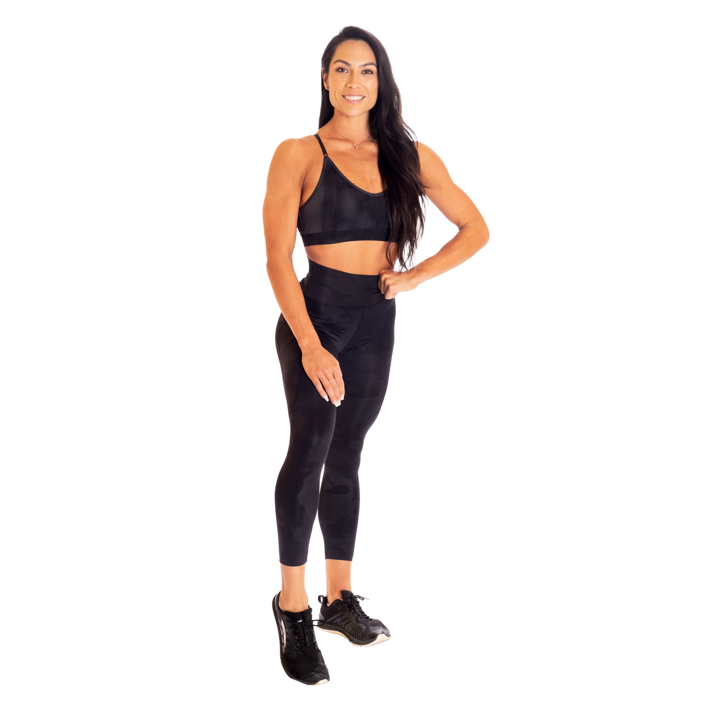 Better Bodies High Waist leggings V2, Black Camo