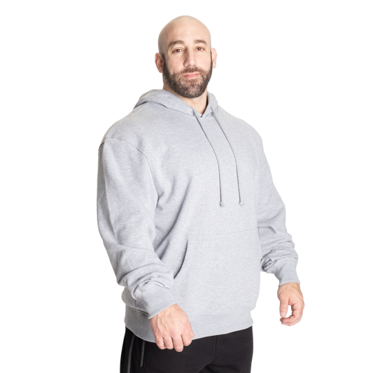 GASP Classic Hoodie, Light Grey Melange