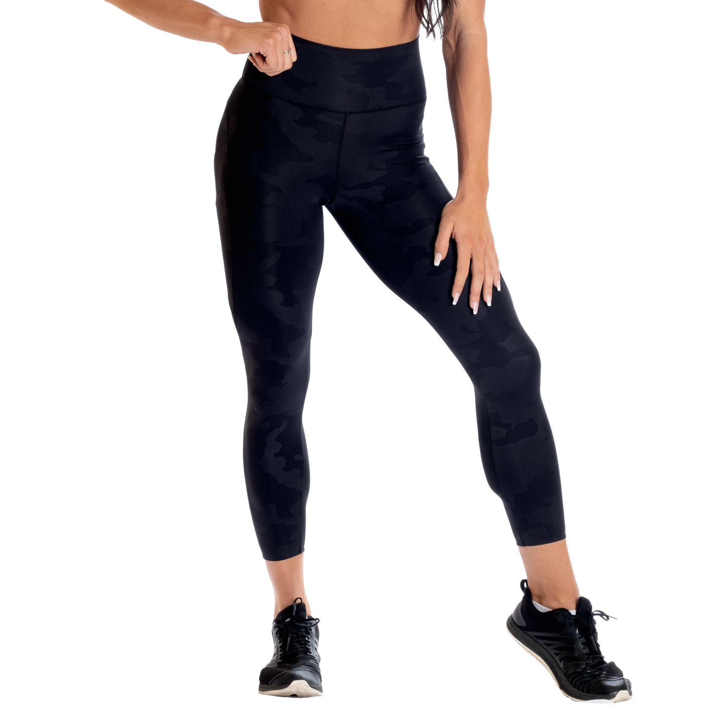 Better Bodies High Waist leggings V2, Black Camo