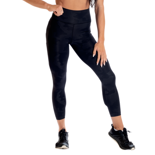 Better Bodies High Waist leggings V2, Black Camo