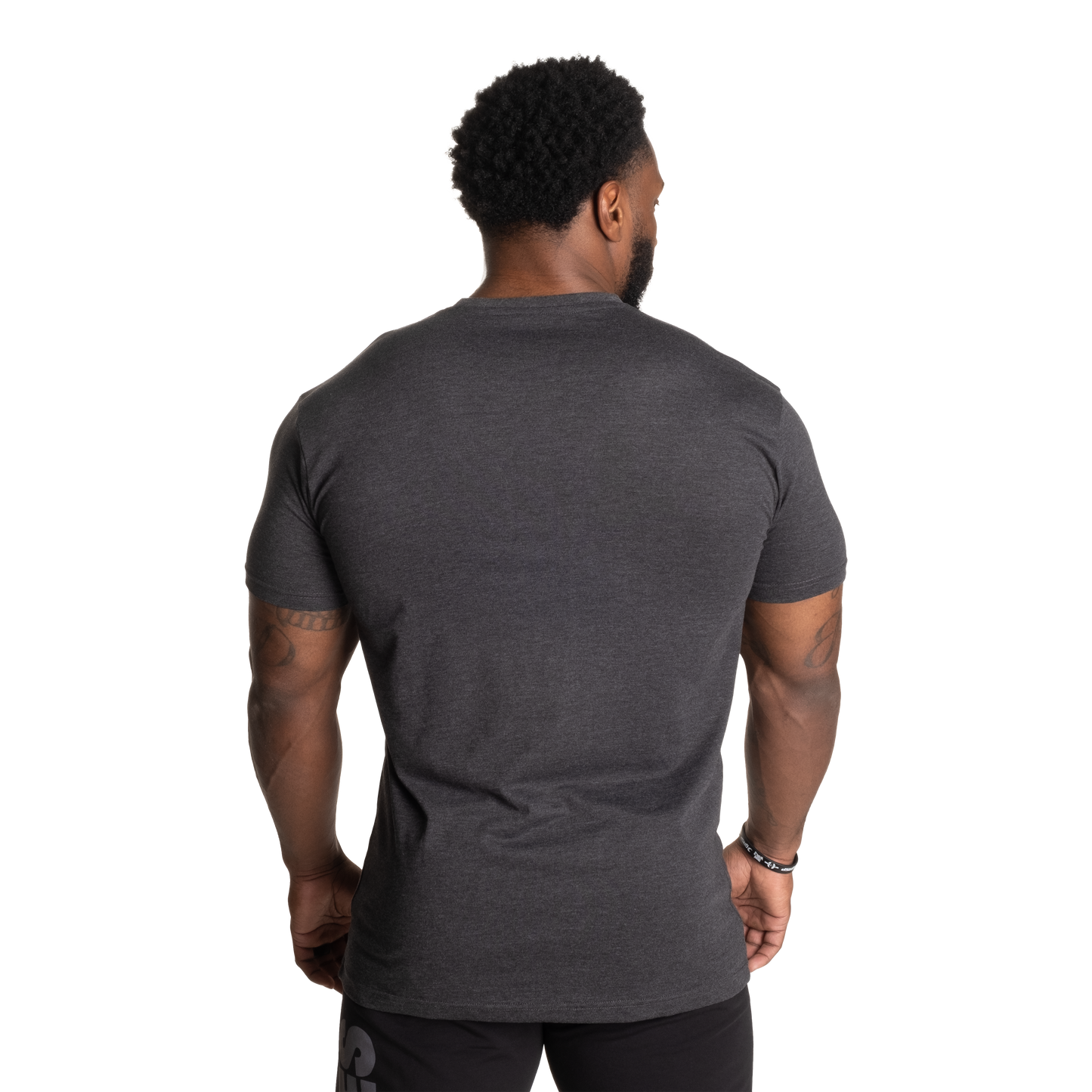 Better Bodies Standard Tee Dark grey melange