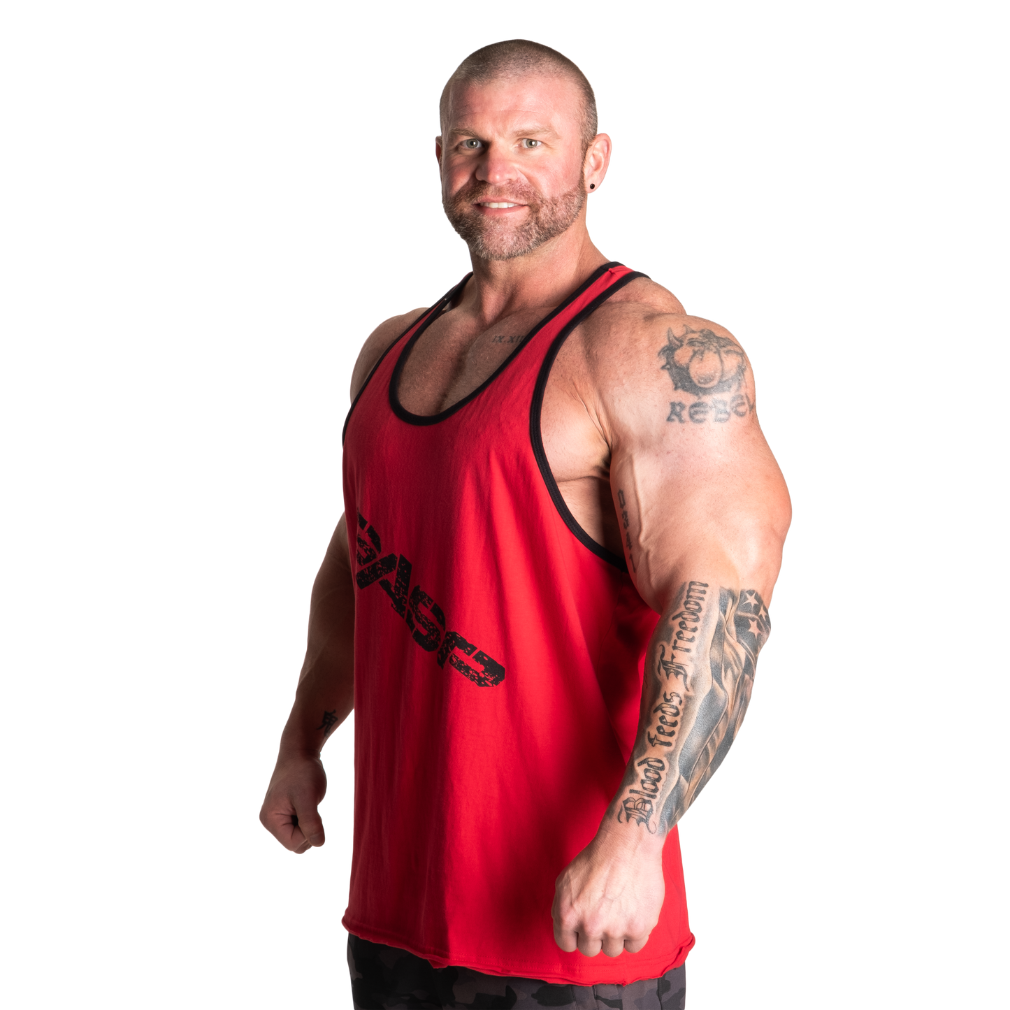 GASP Vintage T-back Chili Red