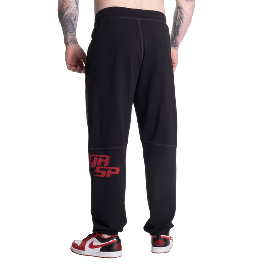 GASP Vintage Sweatpant Black/Red