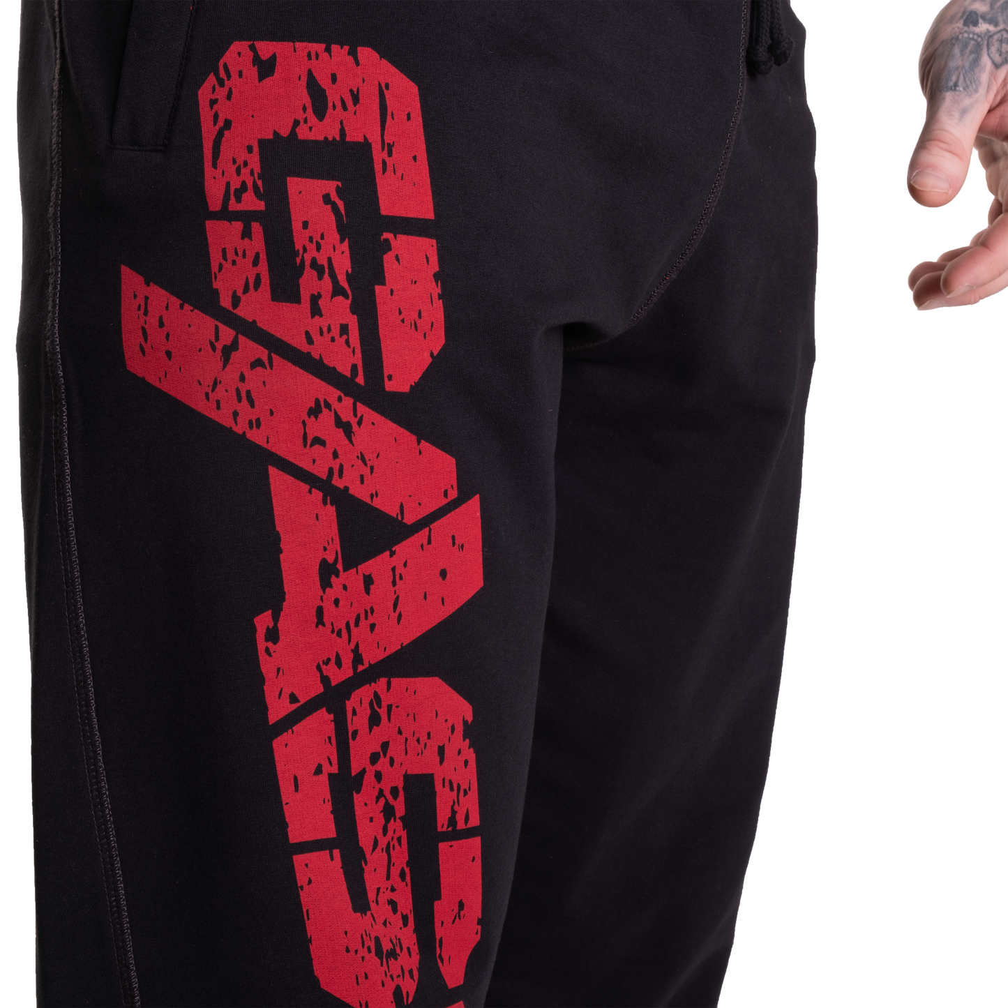 Gasp Vintage Sweatpant Black/Red