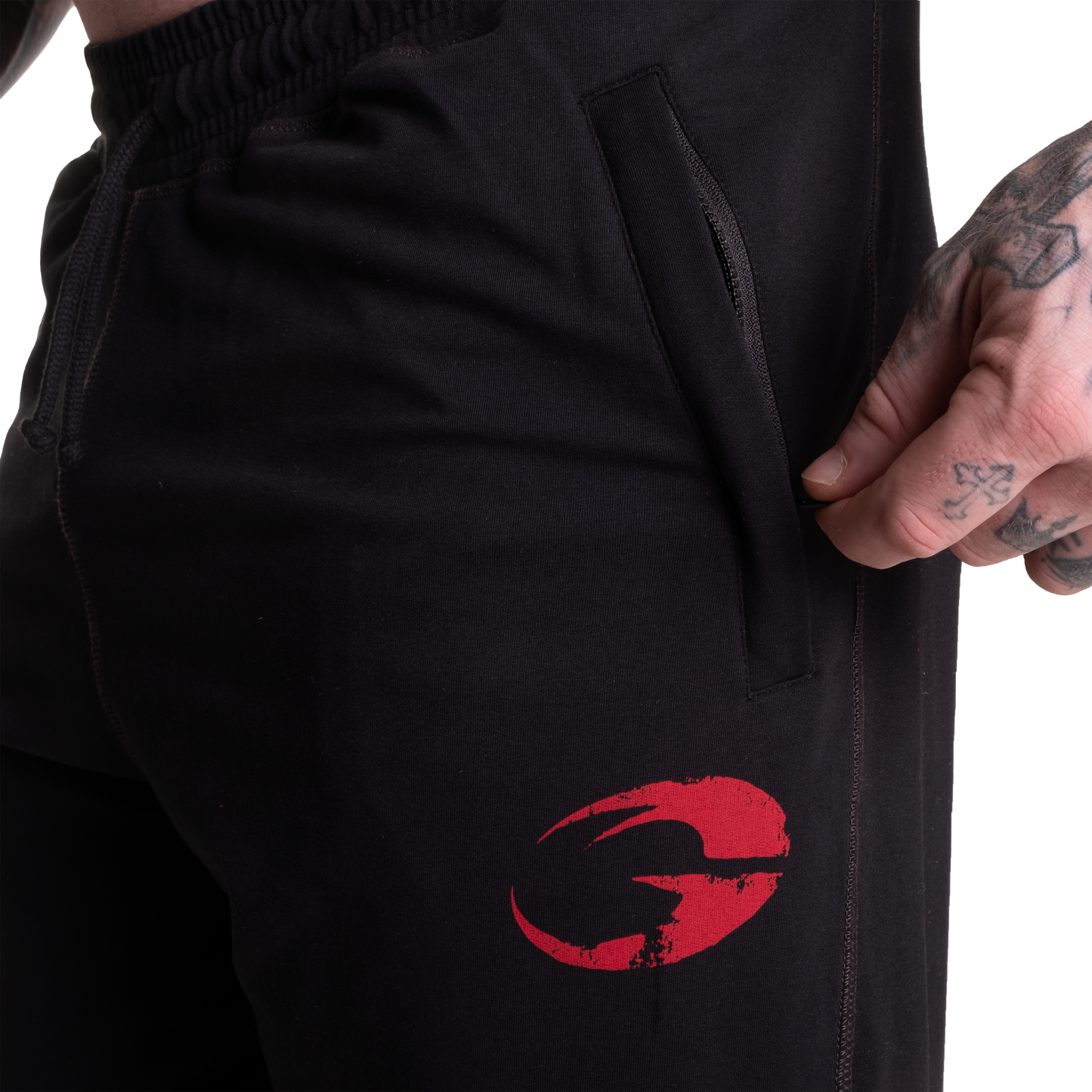 Gasp Vintage Sweatpant Black/Red