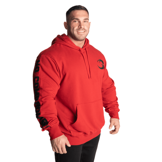 GASP Distressed Hood Chili Red