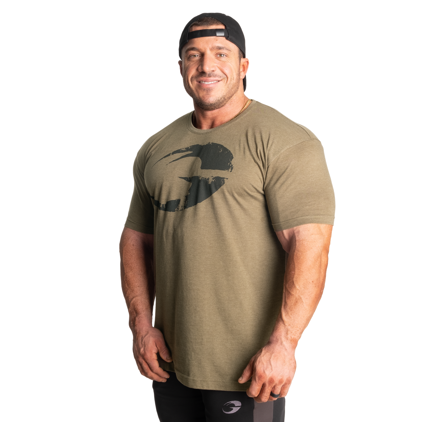 GASP Cadet Tee Army Green Melange