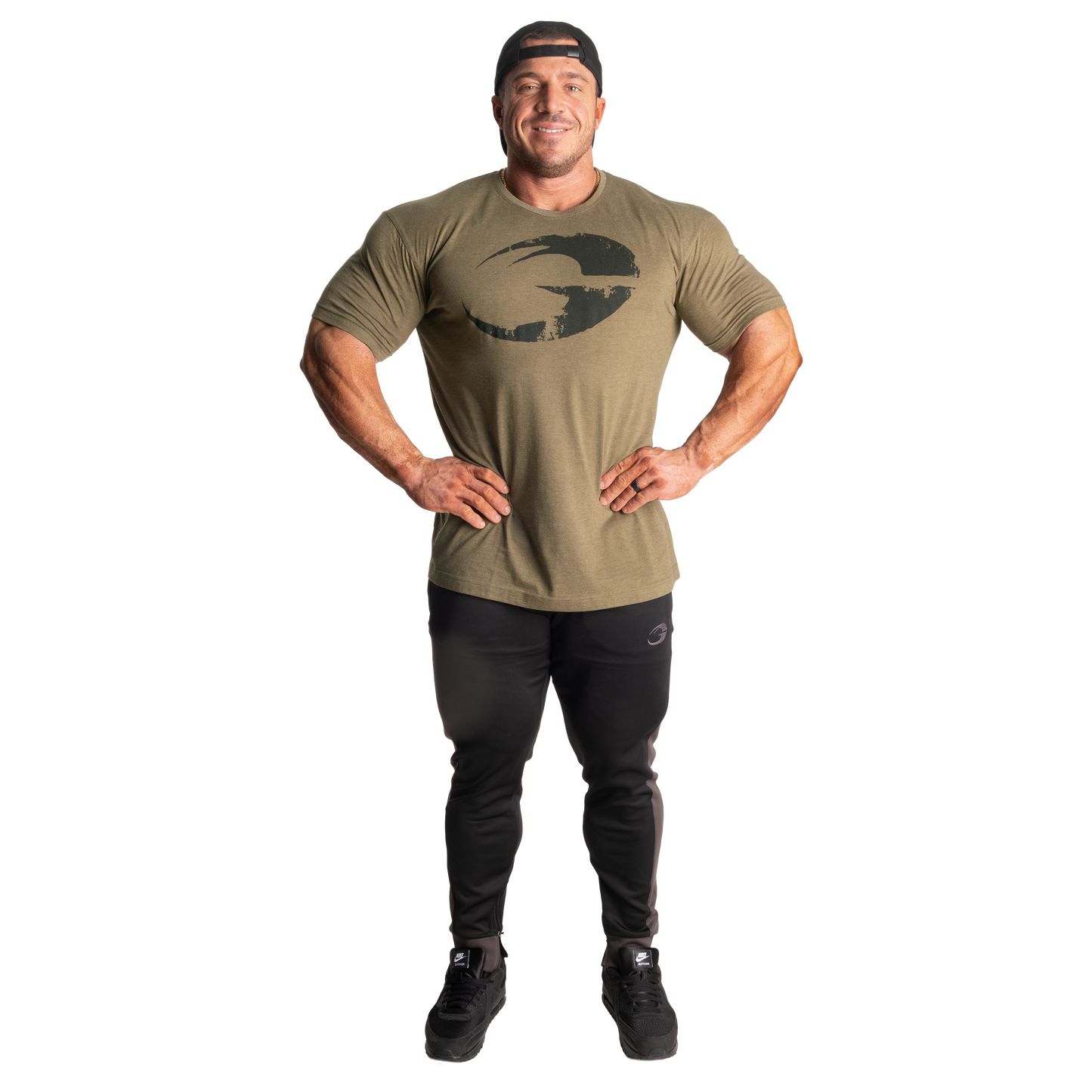 GASP Cadet Tee Army Green Melange