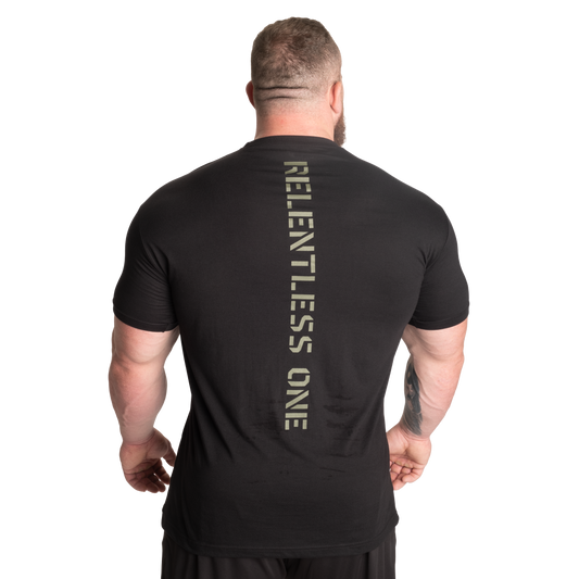 GASP Relentless One Tee, Black/Green