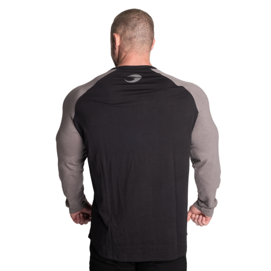 GASP Original Raglan LS Black/Grey