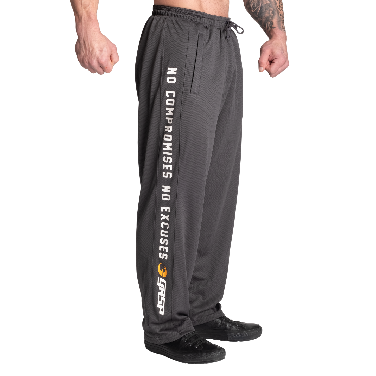 GASP Core Mesh Pant, Grey