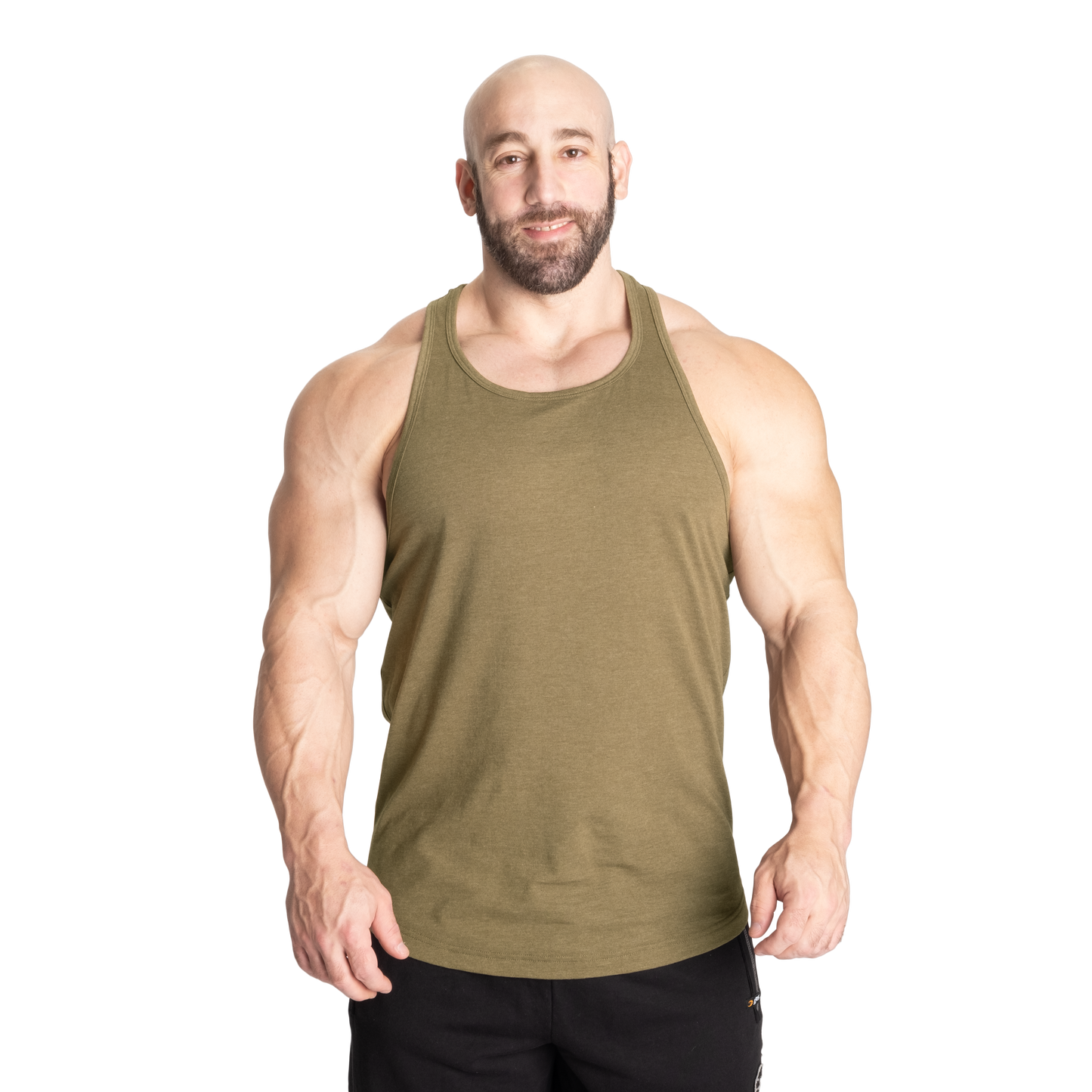 GASP Classic Essential t-back, Army Green Melange