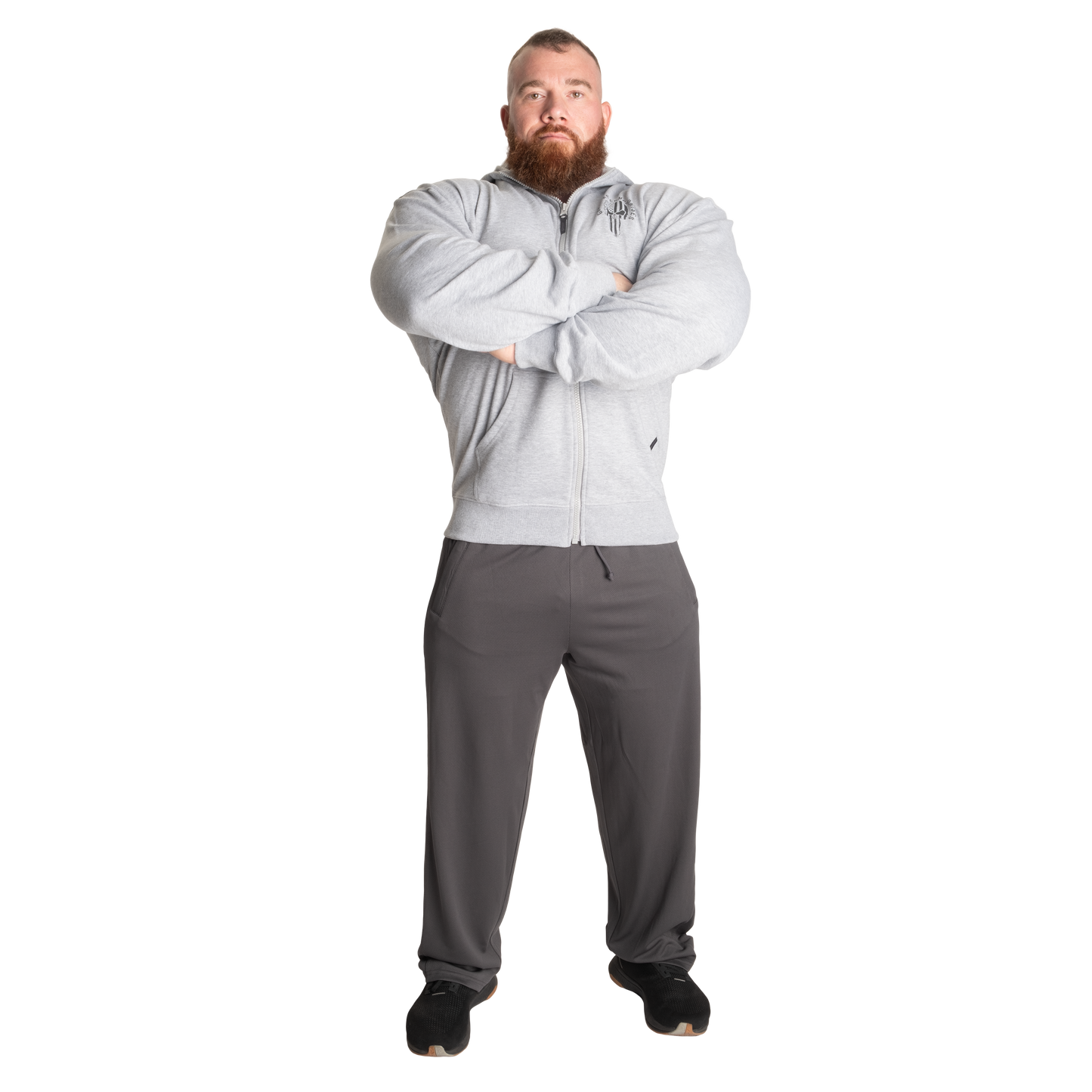 GASP Inc Classic Hood, Light Grey Melange