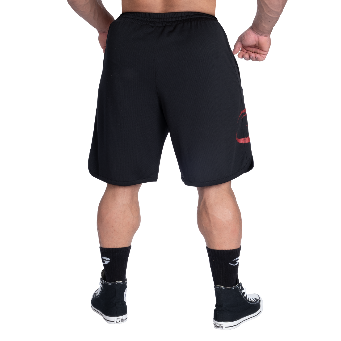 Gasp Inc Mesh, Black/Red, UUTUUS!