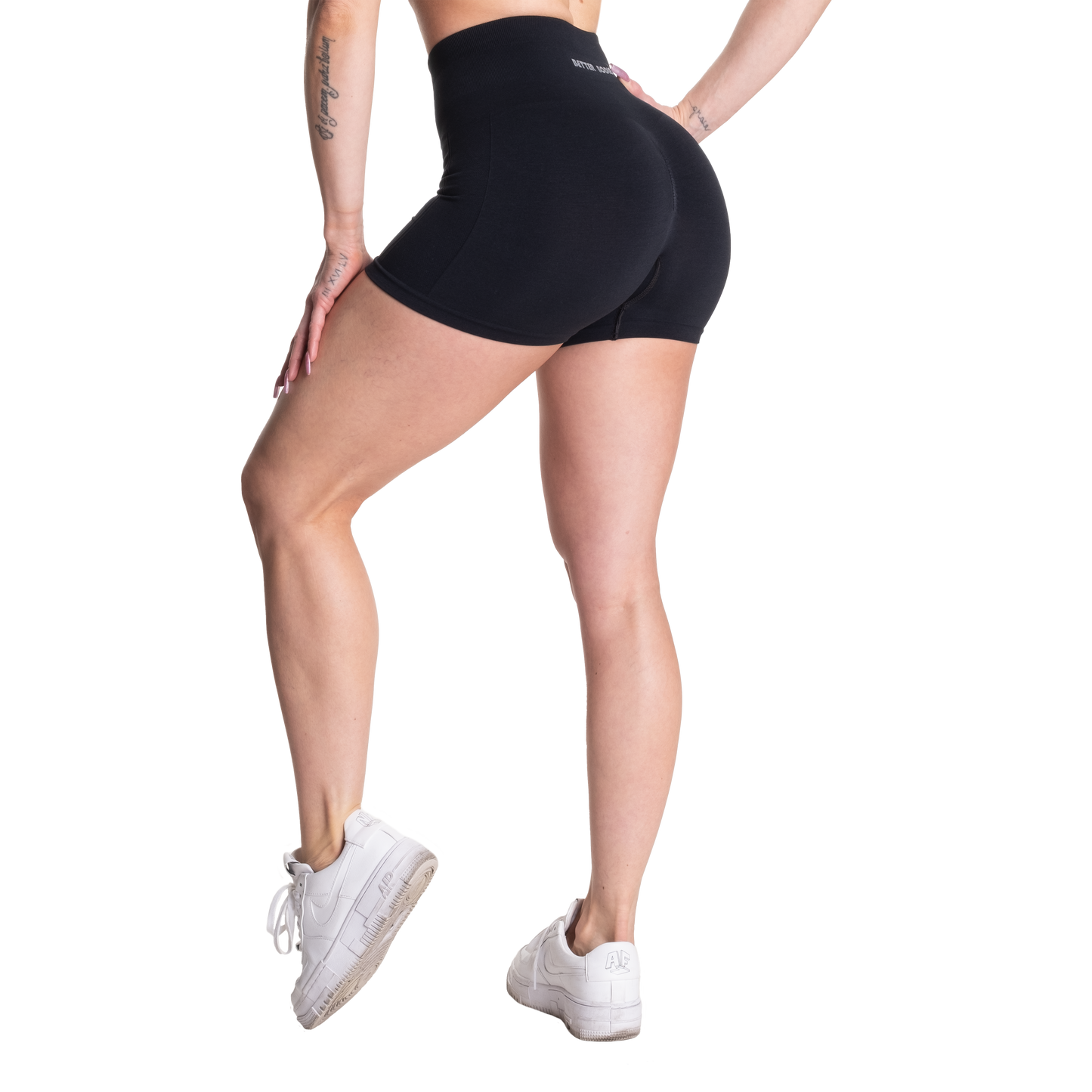 Better Bodies Scrunch Shorts Black