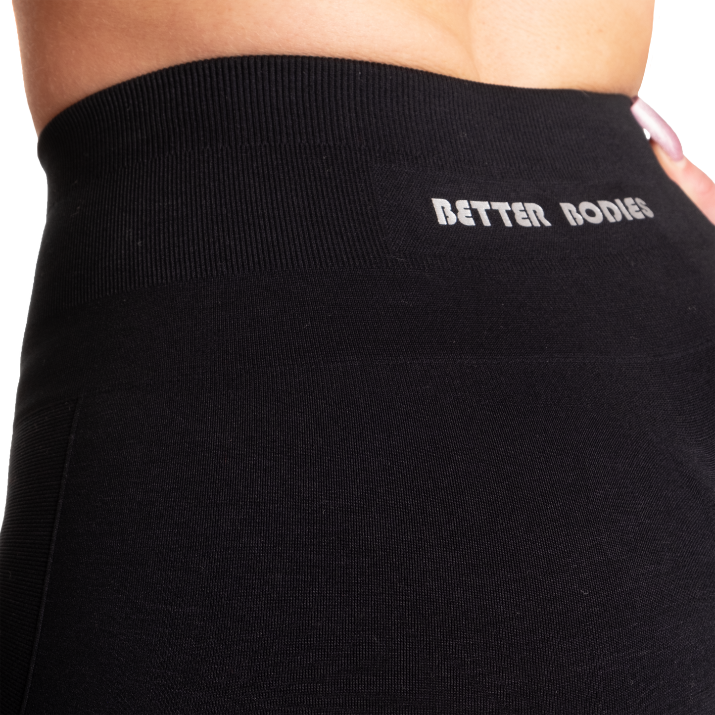 Better Bodies Scrunch Shorts Black UUTUUS!