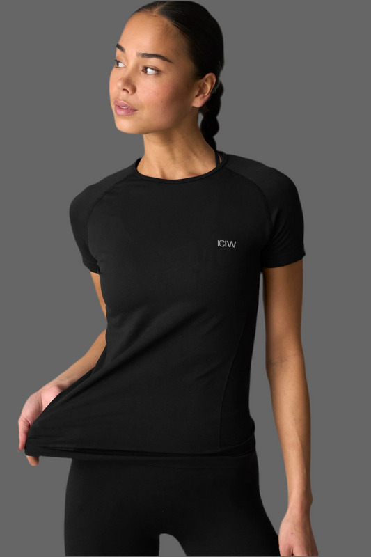 ICANIWILL Define Seamless High Neck T-Shirt