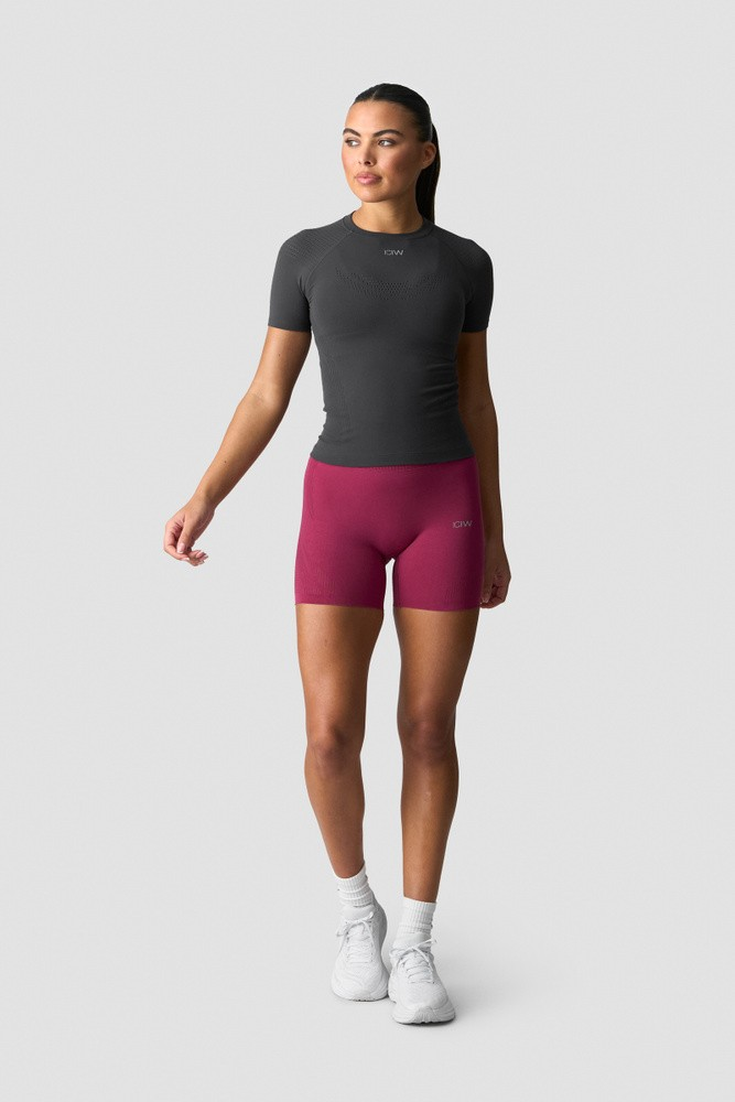 ICANIWILL Force Warpknit T-shirt Dark Grey, UUTUUS!