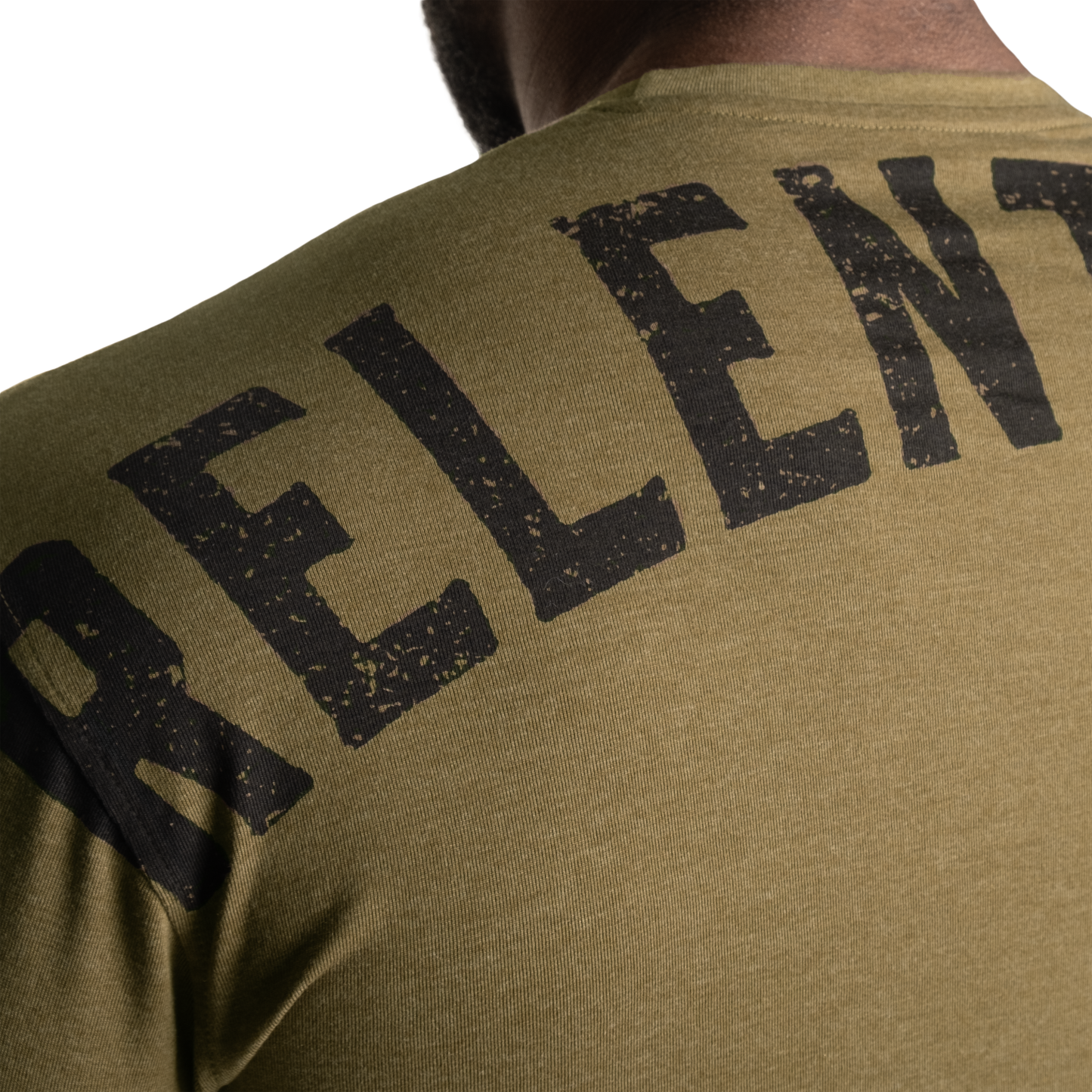 GASP Skull Standard tee, Army Green Melange