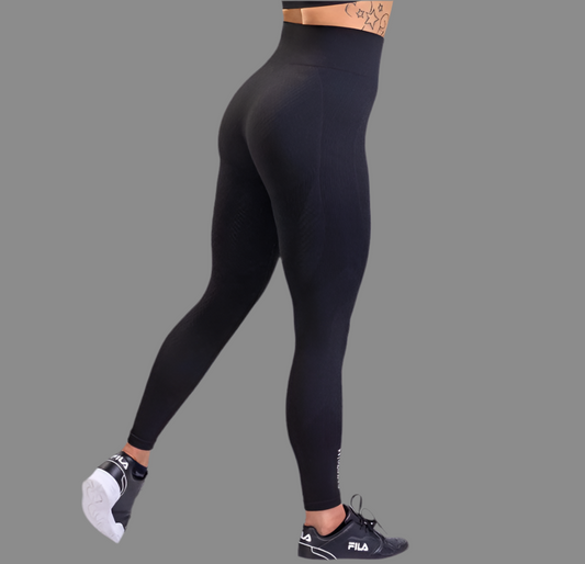 GAZOZ ONE Grace Seamless Leggings Black, Size XS