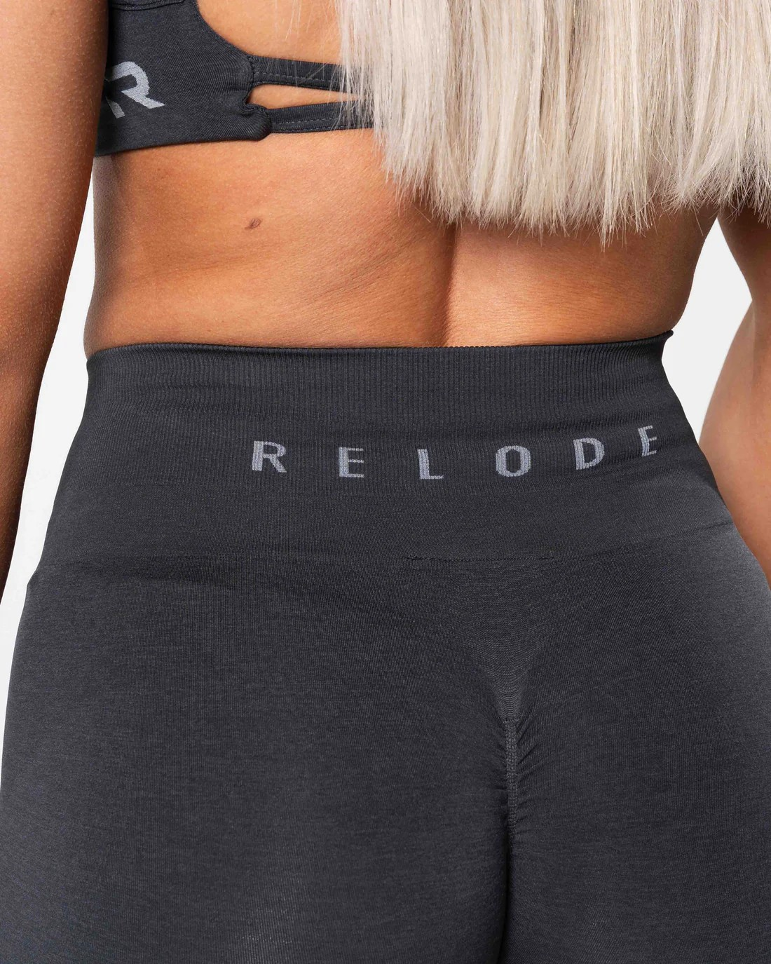 RELODE Prime Scrunch Tights, Dark grey