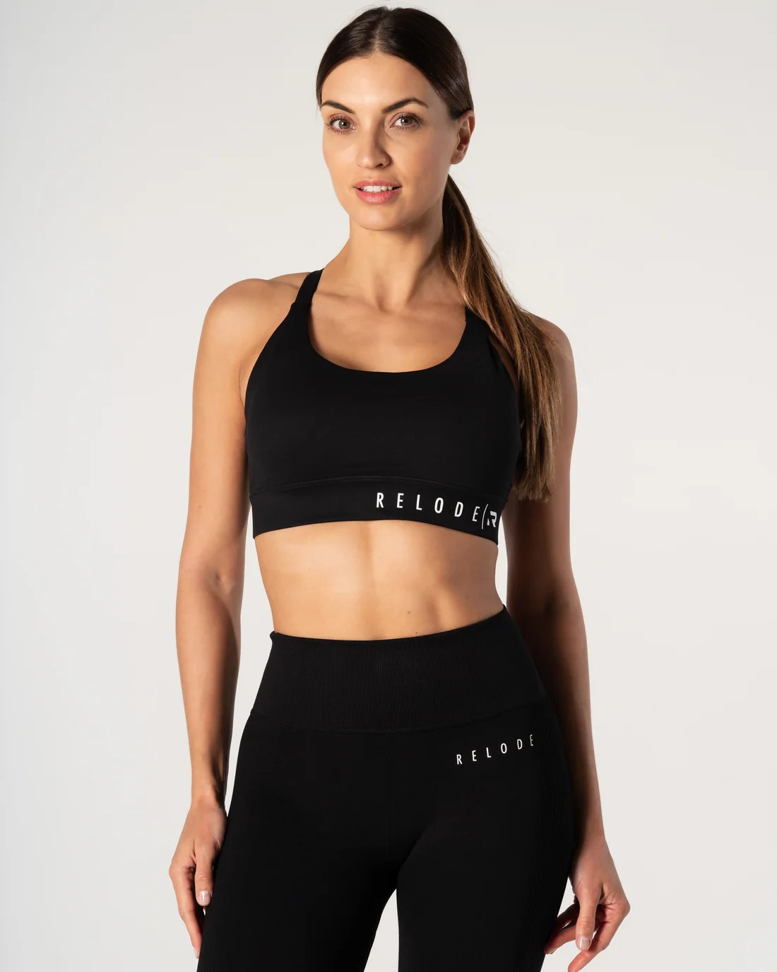 RELODE Core Sports Bra, Black