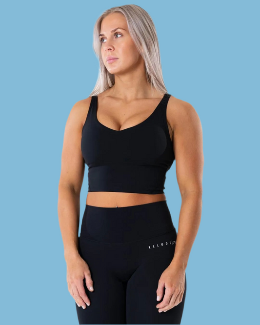 RELODE Core V-Top, Black, UUTUUS!