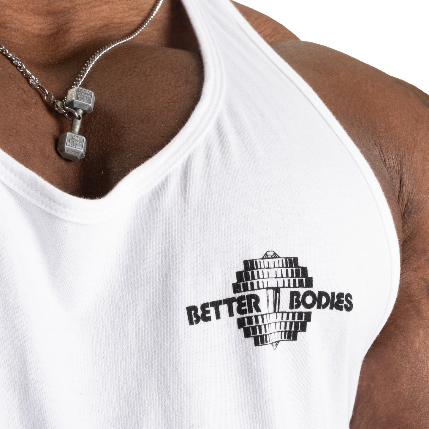 Better Bodies Essential T-back White V2