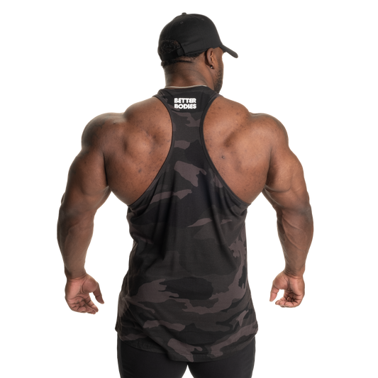 Better Bodies Essential T-back Dark Camo V2
