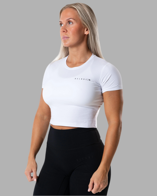 RELODE Evo T-shirt, White, UUTUUS!