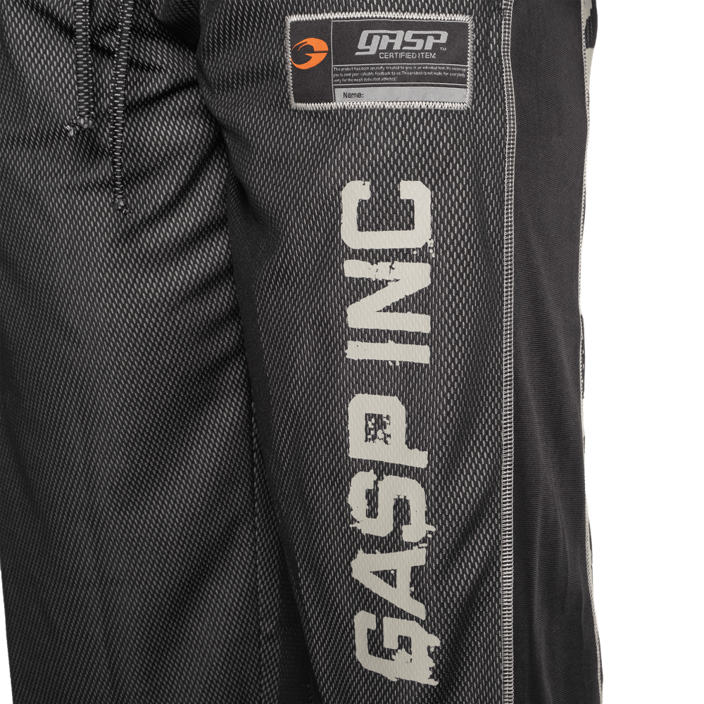 GASP  No1 Mesh Pant Black