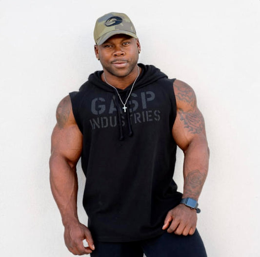 GASP Baseball Cap Green Camoprint