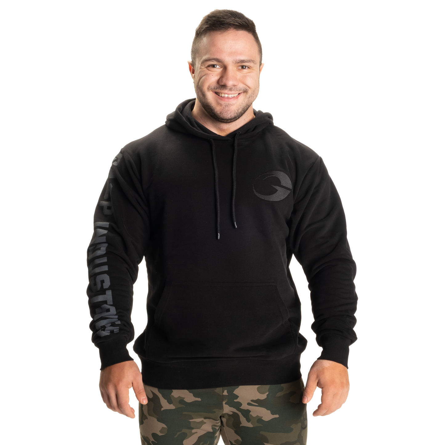 Gasp Logo hoodie V2, Black